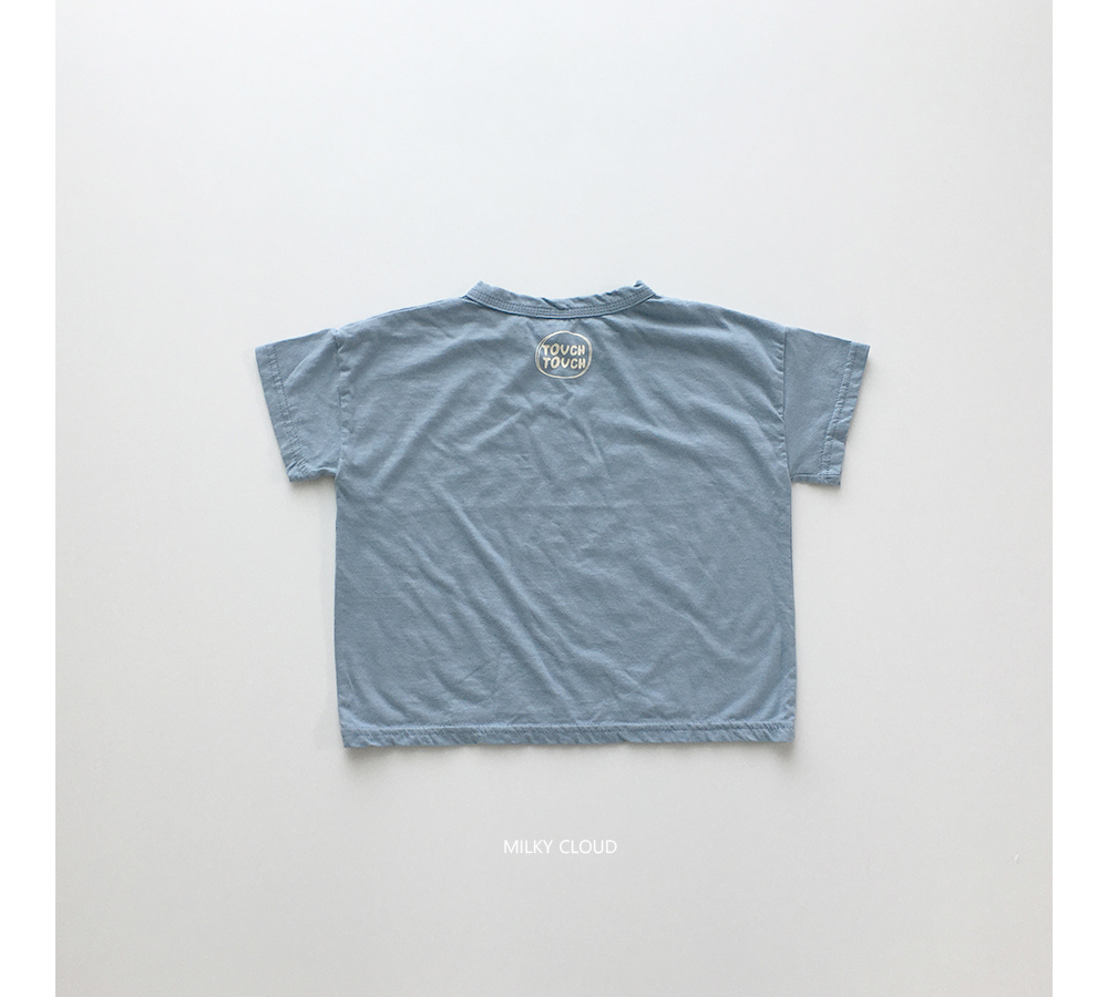반팔 티셔츠 라벤더 색상 이미지-S1L106